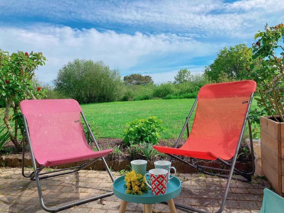 Au Ti Menhir * 2 A 4 Vacanciers * Piscine * Wifi Necochea Ngoại thất bức ảnh